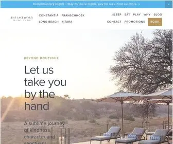 Thelastword.co.za(Luxury Accommodation) Screenshot