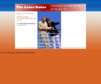 Thelaterdater.com(The Later Dater) Screenshot