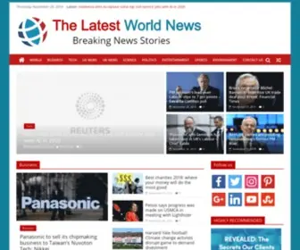 Thelatestworldnews.com(Breaking News Stories) Screenshot