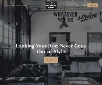 Thelathery.com(Fort Worth Barber Shop) Screenshot