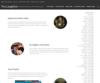 Thelaughline.com(The Laughline) Screenshot