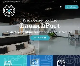 Thelaunchport.com(The LaunchPort) Screenshot