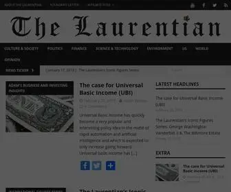 Thelaurentian.ca(The Laurentian) Screenshot