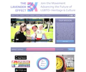 Thelavendereffect.org(THE LAVENDER EFFECT®) Screenshot