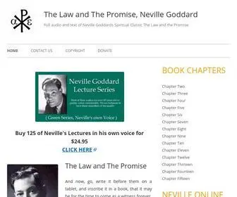 Thelawandthepromise.com(The Law And The Promise) Screenshot