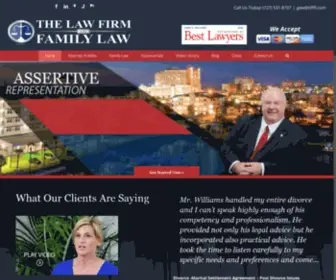 Thelawfirmforfamilylaw.com(Family Law Attorneys Clearwater) Screenshot