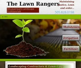 Thelawnrangers.com(The Lawn Rangers are more than just landscaping contractors) Screenshot