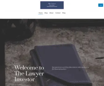 Thelawyerinvestor.com(The Lawyer Investor Blog) Screenshot
