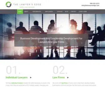 Thelawyersedge.com(The Lawyer's Edge) Screenshot