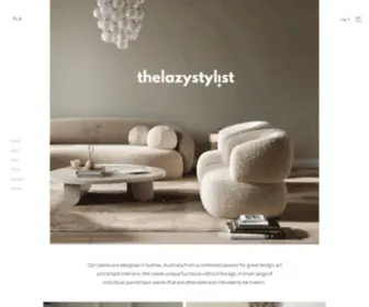 Thelazystylist.com.au(The Lazy Stylist Statement Furniture) Screenshot