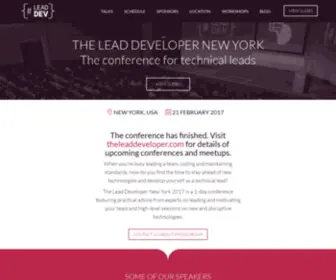 Theleaddeveloper-NY.com(New York 2023) Screenshot