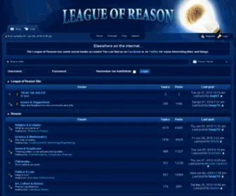 Theleagueofreason.co.uk(Theleagueofreason) Screenshot