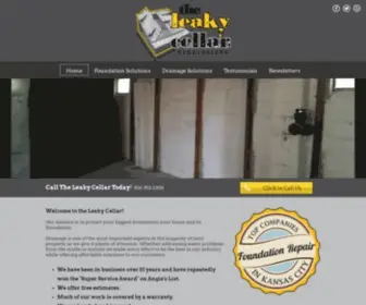 Theleakycellar.com(Our mission) Screenshot