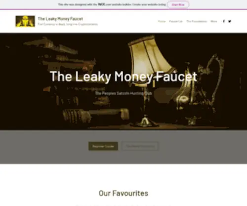 Theleakymoneyfaucet.com(The Leaky Money Faucet) Screenshot