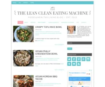Theleancleaneatingmachine.com(The Lean Clean Eating Machine) Screenshot
