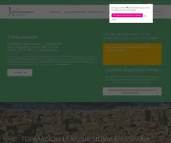 Theleansixsigmacompany.es(Lean Six Sigma) Screenshot