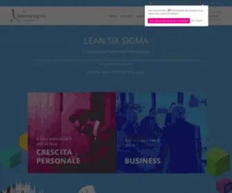 Theleansixsigmacompany.it(The Lean Six Sigma Company) Screenshot