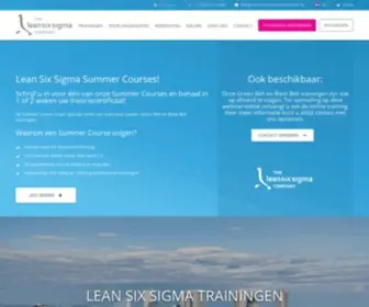 Theleansixsigmacompany.nl(The Lean Six Sigma Company) Screenshot