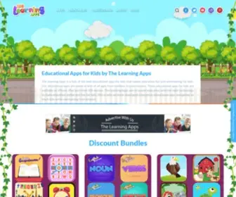 Thelearningapps.com(The Learning Apps for kids) Screenshot