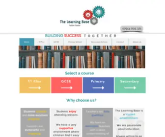 Thelearningbase.com(The Learning Base) Screenshot