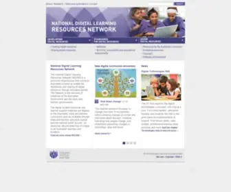 Thelearningfederation.edu.au(National Digital Learning Resources Network) Screenshot