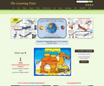 Thelearningpatio.com(The Learning Patio) Screenshot