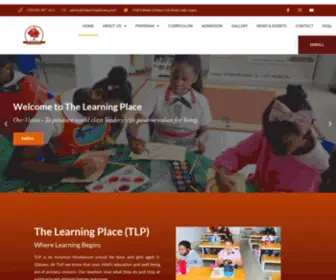 Thelearningplaceng.com(The Learning PlaceOur Vision) Screenshot