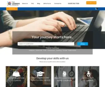 Thelearningstation.co.uk(The Learning Station) Screenshot