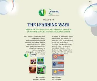 Thelearningways.com(THE LEARNING WAYS) Screenshot