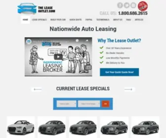 Theleaseoutlet.com(Lease Audi A3 $229 BMW 228i xGC $249 Mercedes CLA $339) Screenshot