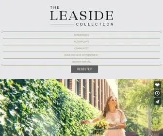 Theleasidecollection.com(The Leaside Collection at Upper East Village) Screenshot