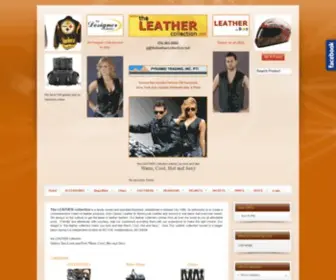 Theleathercollection.net(Theleathercollection) Screenshot