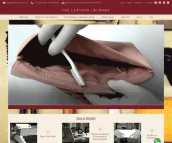 Theleatherlaundry.com(The Leather Laundry) Screenshot