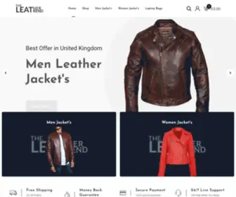 Theleathertrend.com(The Leather Trend) Screenshot