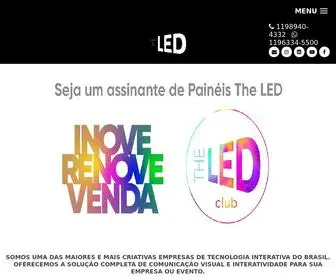 Theled.com.br(Soluções em Paineis de LED) Screenshot