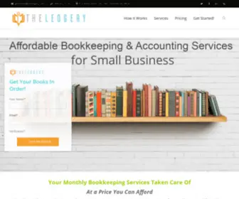 Theledgery.com(Affordable Bookkeeping & Accounting Services) Screenshot