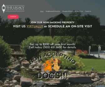 Thelegacylongmont.com(Home) Screenshot