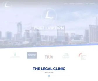 Thelegalclinics.com(The Legal Clinics) Screenshot