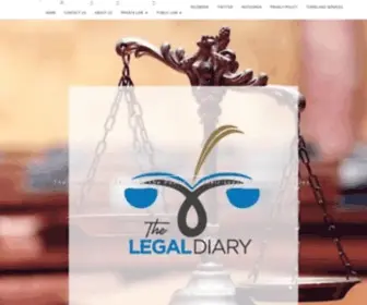 Thelegaldiary.com(Thelegaldiary) Screenshot