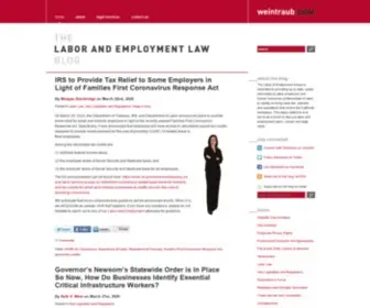 Thelelawblog.com(The Labor and Employment Law blog) Screenshot