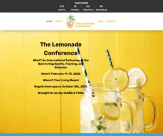 Thelemonadeconference.com(The Lemonade Conference) Screenshot