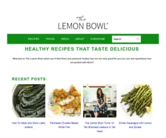 Thelemonbowl.com(The Lemon Bowl®) Screenshot