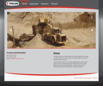 Thelenmaterials.com(Thelen Materials) Screenshot