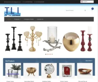 Theleointernational.com(Manufacturer and Exporter) Screenshot