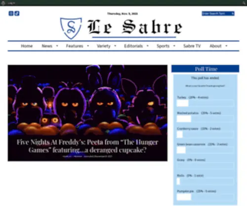 Thelesabre.com(Thelesabre) Screenshot