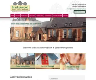 Thelettingsshop.net(Brackenwood and the lettings shop provide rentals) Screenshot