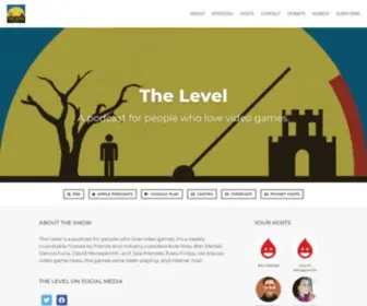 Thelevelpodcast.com(The Level) Screenshot