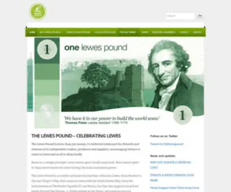 Thelewespound.org(The Lewes Pound) Screenshot