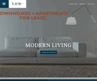 Thelexatlowry.com(Denver Colorado Apartments for Rent) Screenshot