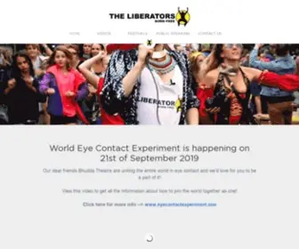 Theliberators.org(The Liberators // Born Free) Screenshot